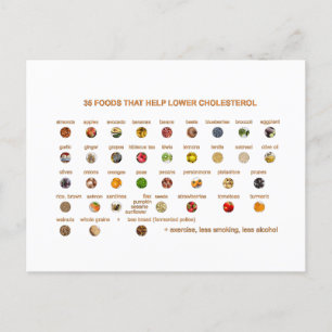Postal 35 Mejores Alimentos que ayudan a reducir el coles