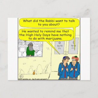 Postal 361 días festivos altos caricatura