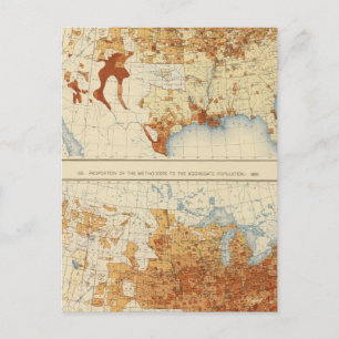 Postal 36 Católicos Romanos, Metodista 1890