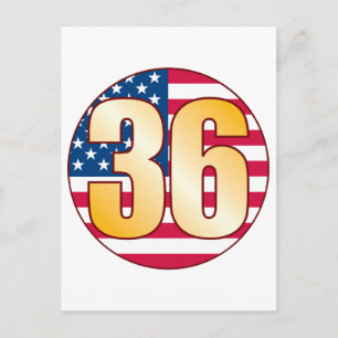 Postal 36 USA Gold