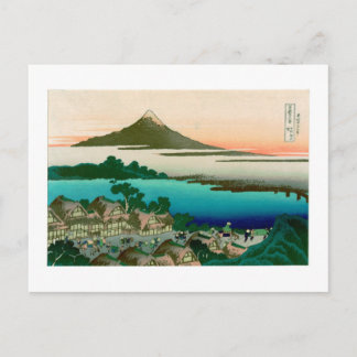 Postal 36 vistas al Monte Fuji, la finca cosecha de Hokus