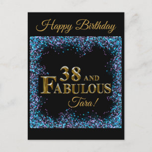 Postal 38º Cumpleaños