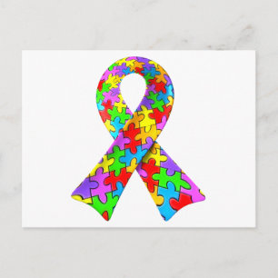 Postal 3.ª cinta del rompecabezas de la conciencia del au