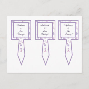 Postal 3 Cup Pastel Picapiés Hidrangea Púrpura
