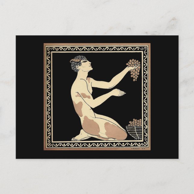 Postal 3 de Nijinsky, 1913 (Anverso)