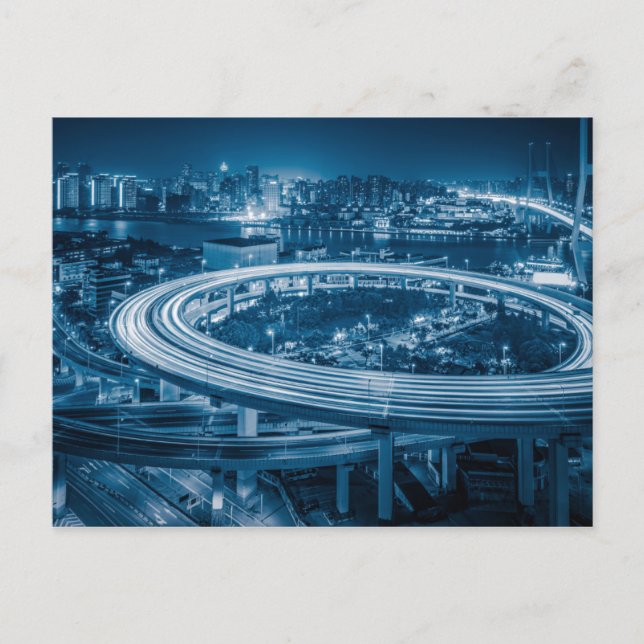 postal 3 de Shanghai Overpass (Anverso)