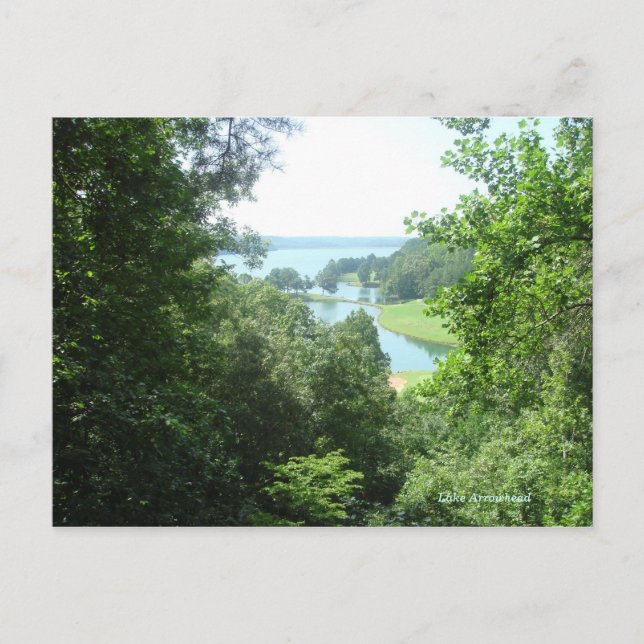 postal 3 del lago Arrowhead (Anverso)