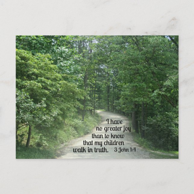 Postal 3 Juan 1:4 (Anverso)