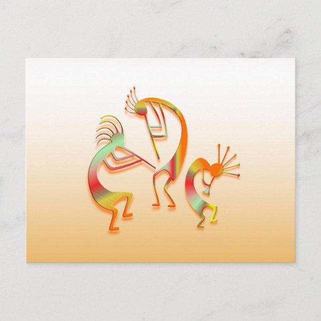 Postal 3 Kokopelli_#51 (Anverso)