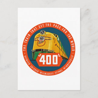 Postal 400 ~ "El tren que fija el ritmo"