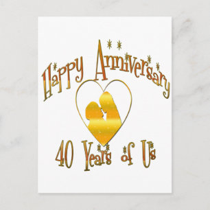 Postal 40.ª. Aniversario