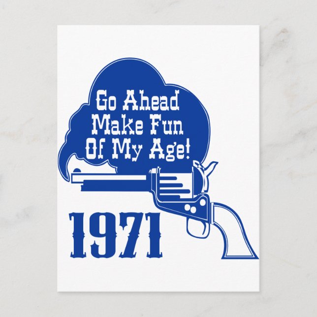 Postal 40.º cumpleaños (Anverso)