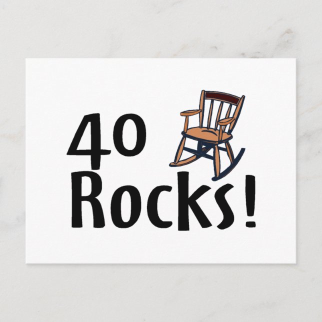 Postal 40 Rocas (Anverso)