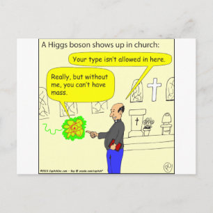 Postal 410 higgs boson en el Personalizado de la iglesia