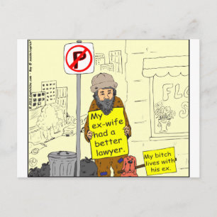 Postal 427 ex esposa mejor abogada Personalizado