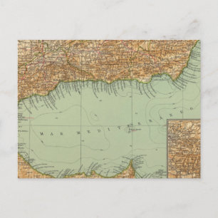 Postal 43 España, Portugal, Sur