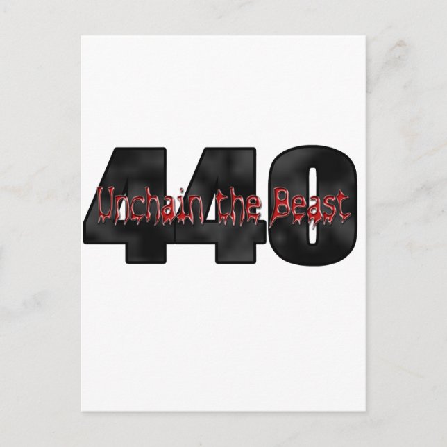 Postal 440 Mopar Beast (Anverso)