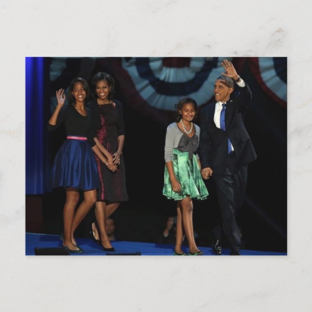 Postal 44.ª elección presidencial de Estados Unidos (Anverso)