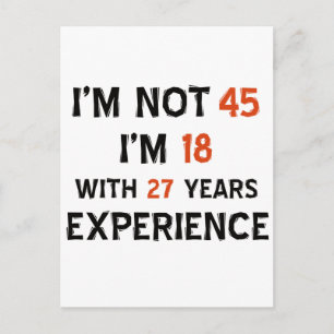 Postal 45.º diseño
