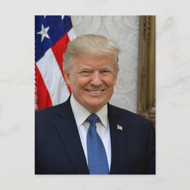Postal 45 Presidente Donald Trump (Anverso)