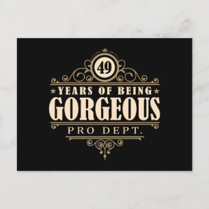 Postal 49 Aniversario (49 Años De Ser Agradable)
