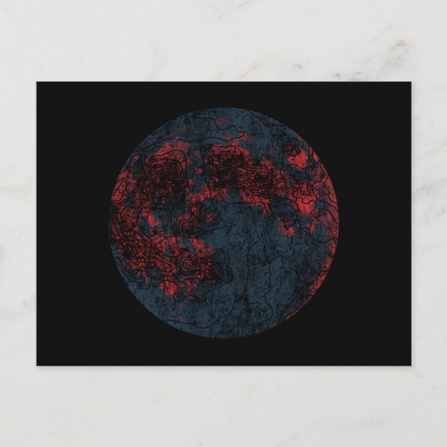 Postal 4.º luna (Anverso)