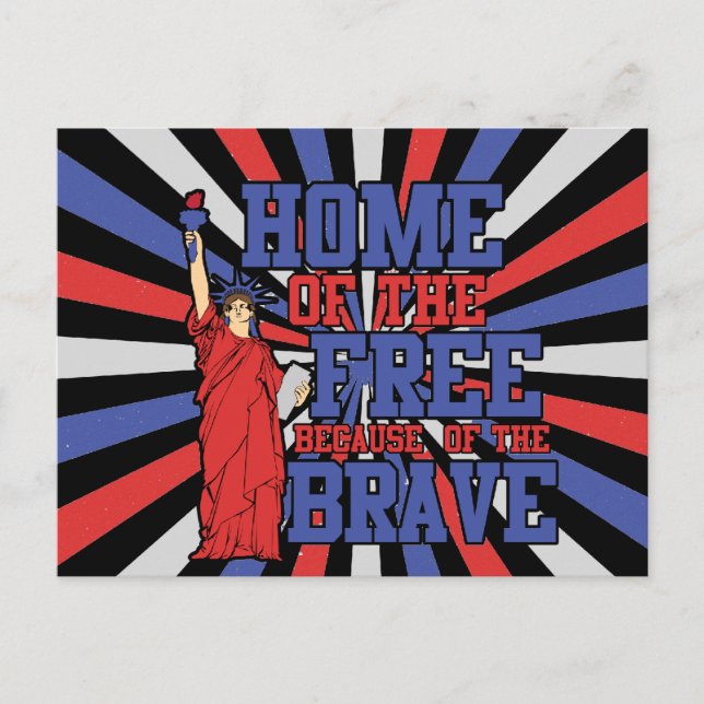 Postal 4 de julio (Anverso)