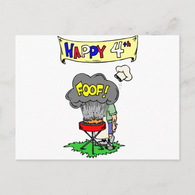 Postal 4 de julio (Anverso)