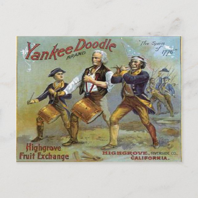 Postal 4 de julio (Anverso)