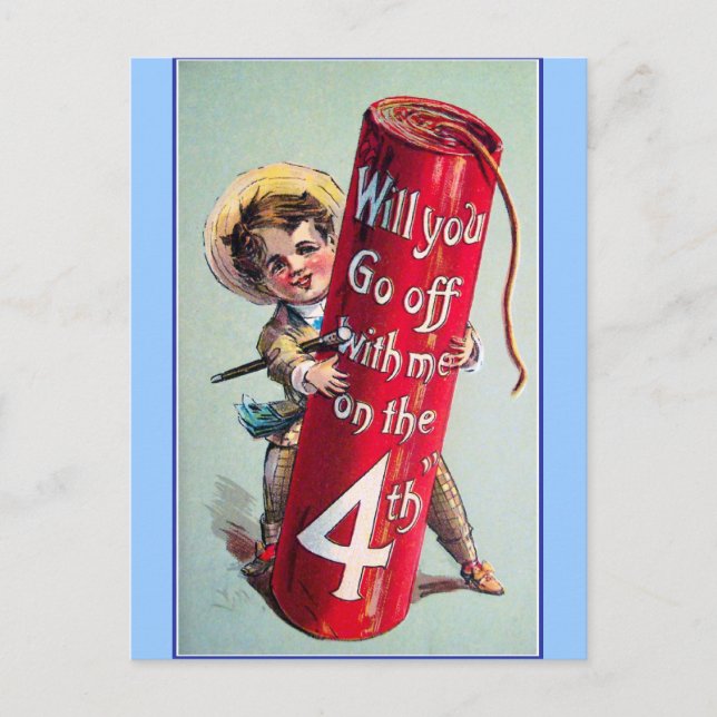 Postal 4 de julio (Anverso)