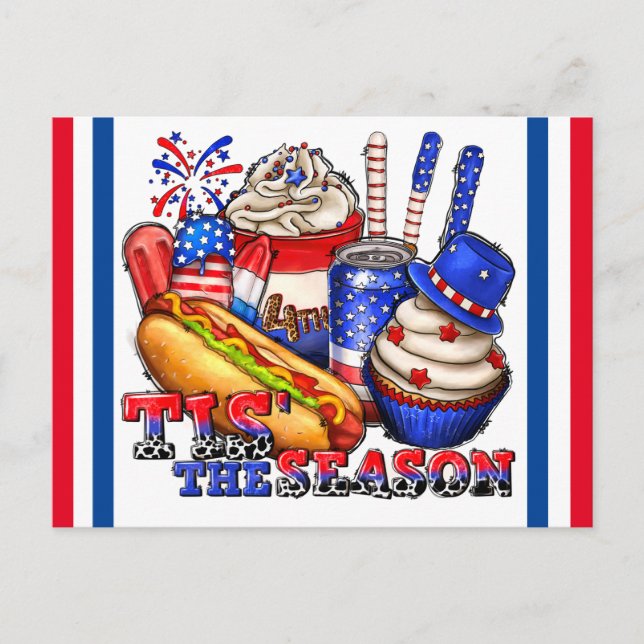 Postal 4 de julio (Anverso)