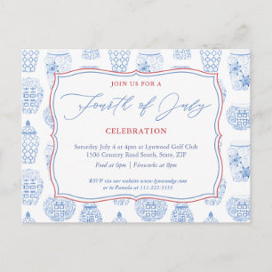 Postal 4 De Julio Acto De Recaudación De Fondos Sin Fines