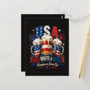 Postal 4 de julio américa 250