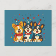 4 De Julio Pembroke Welsh Corgi Dogs