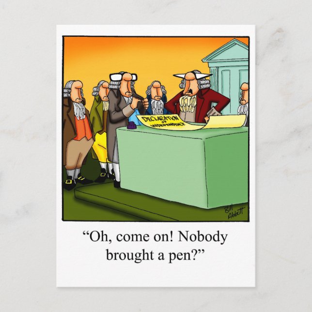 Postal 4 de julio Regalo! (Anverso)