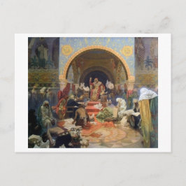Postal #4 El zar búlgaro Simeon, Mucha