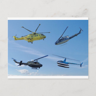 Postal 4 helicóptero