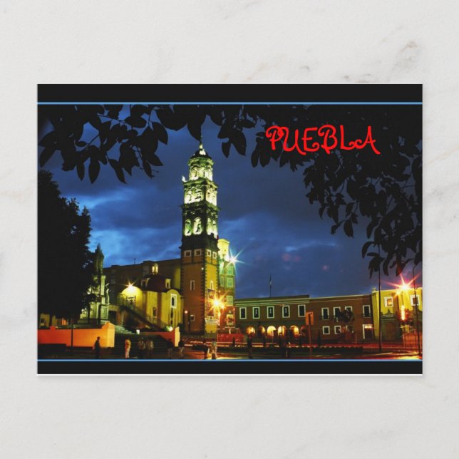 POSTAL 4, PUEBLA (Anverso)