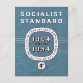 Postal 50º aniversario del Estándar Socialista