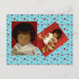 Postal 501-4 Sasha Baby Nightdress Postkarte