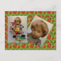 501 Sasha Baby Sandy Vestido Postkarte