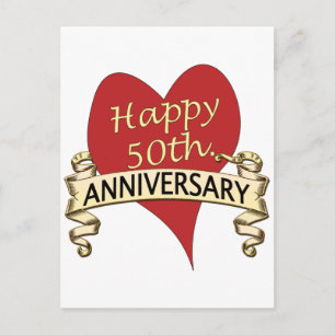 Postal 50.ª. Aniversario
