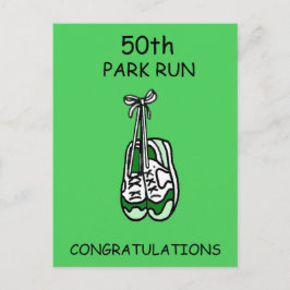 Postal 50.ª felicitación de Park Run