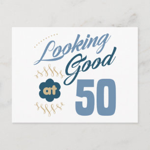 Postal 50.º cumpleaños