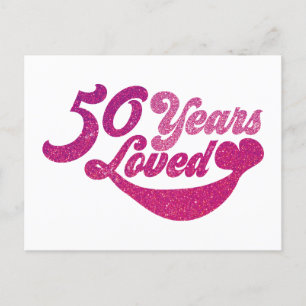 Postal 50 años - 50 Años Amados