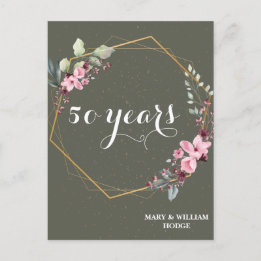 Postal "50 años de eternidad: un aniversario para recorda