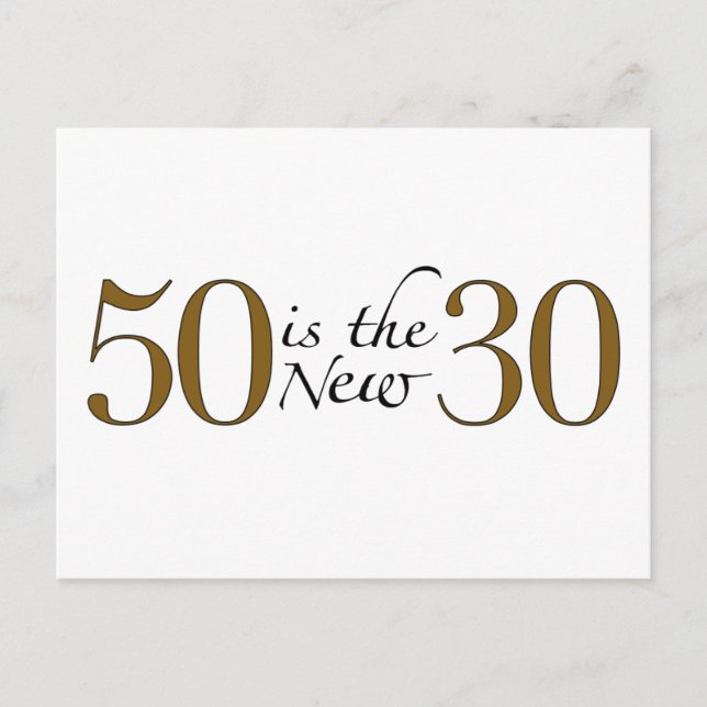 Postal 50 Es El Nuevo 30 (Anverso)