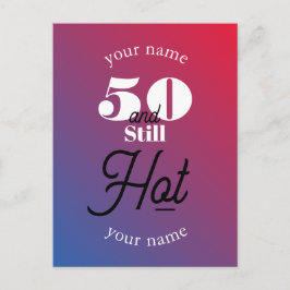 Postal 50 y todavía caliente