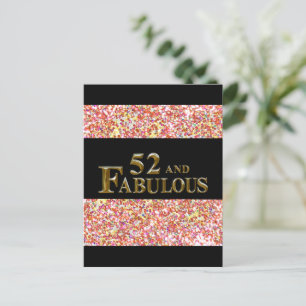 Postal 52 cumpleaños