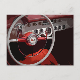 Postal '54 Interior Corvette